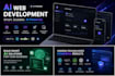 create a modern ai website with responsive web design