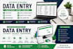 do fast and accurate data entry, copy paste and web research