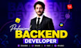 develop your nodejs backend and database architecture