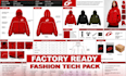 create clothing tech pack streetwear activewear luxury bag techpack toy techpack