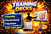 design clean, simple training decks your team can follow