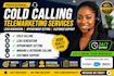 do professional cold calling