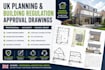 create UK planning building regulation approval drawings