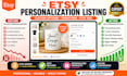 set up etsy personalization with etsy SEO