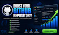 increase followers and star and promote your github respository