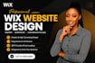 design, redesign, clone, or develop a modern wix website or wix studio website