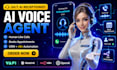 setup ai voice agent using vapi ai, retell ai calling agent ai receptionist n8n