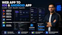convert lovable replit base44 to capacitor ios android app publish to app store