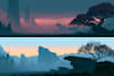 design amazing fantasy landscape