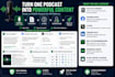 turn your podcast into engaging social media content