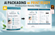 convert ai generated product packaging design into print ready vector files