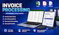 do accurate excel data entry and PDF conversion