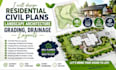 design california residential civil plan landscape architecture grading drainage