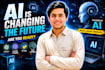 design professional ai and tech youtube thumbnails
