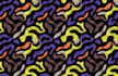 design a seamless repeating pattern design of animal print