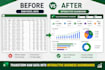 build interactive excel KPI dashboards