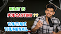 create bold podcast and interview thumbnails