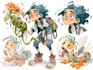 create comics and cartoon illustrations