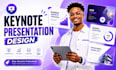 design a keynote presentation and pitch deck built natively in keynote