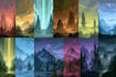 design amazing fantasy landscape