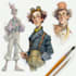 custom watercolor fantasy character artwork