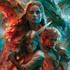 create a unique fantasy book cover illustration