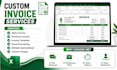 create custom excel invoice templates and spreadsheets