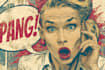 digital comic book illustration graphic novel colored comic
