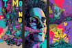make trippy, psychedelic, surreal, illustrations designs