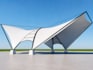 design your tensile fabric structures and steel structures projects