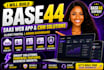 base44 saas web app, base44 CRM, client portal, admin dashboard, base44 expert