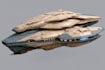 design a custom spaceship concept art