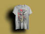 a unique, professional tshirt illustration