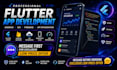 build flutter android app with API and admin panel