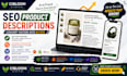 write SEO optimized product descriptions for etsy shopify and ebay