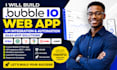 build bubble io web app API integration automation with saas mvp