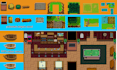 create pixel art asset pack, pixel tileset, game environment, rpg maker mz mv