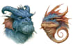 draw fantasy creatures and custom monster illustration