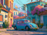 draw a full cartoon illustration