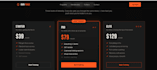 design and develop a responsive landing page using tailwind css