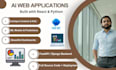 ai powered web applications with python and react