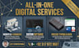 develop custom software and responsive website