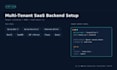 set up a production ready multi tenant saas backend in spring boot or nes