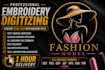 do embroidery digitizing into dst pes pxf file