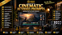 create cinematic ai image prompts and veo 3 video prompts