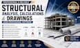 analyze and design the structure with structural software