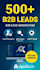 find verified b2b leads with email and phone