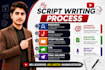 write viral youtube scripts