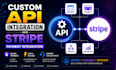 do API integration and stripe payment integration