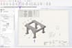 do kinematic mechanism cad folding linkage motion simulation, gdt body assembly